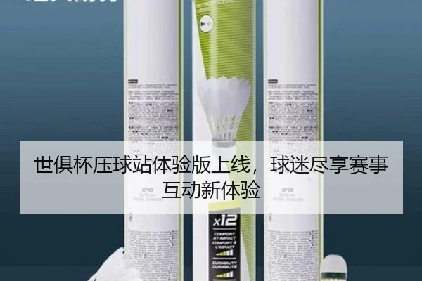 世俱杯压球站体验版上线，球迷尽享赛事互动新体验